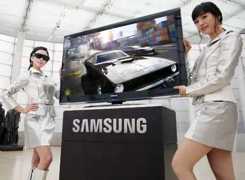 Samsung започна да рекламира 3D телевизорите