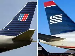 United Airlines и US Airways няма да се слеят