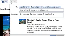 Facebook добавя бутон „Изпрати”