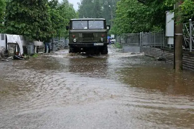 Бедствено положение в Чепеларе след порой