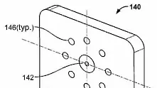 Google патентова смартфон с 8 светкавици