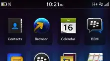 Изтекоха скрийншотове от новата операционна система BlackBerry 10