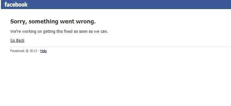 Facebook се срина