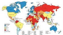 Само в 11 държави по света няма конфликти