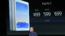 Apple представи iPad Air 2 с антирефлексно покритие