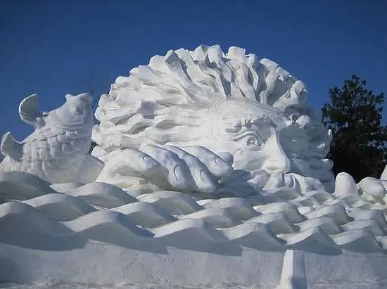 41 забележителни снежни скулптури - Част 1