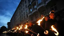 Полицията прекрати Луковмарш, има задържани