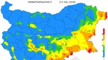 Опасност от пожари в 4 области на страната