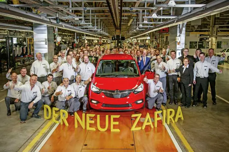 Започна производството на новия Opel Zafira