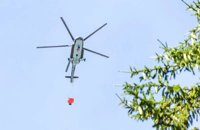 Кмет пострада тежко при голям пожар край Харманли