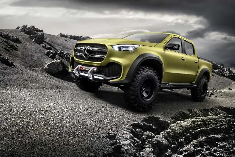 Така ще изглежда&nbsp;Mercedes X-клас&nbsp;stylish explorer
