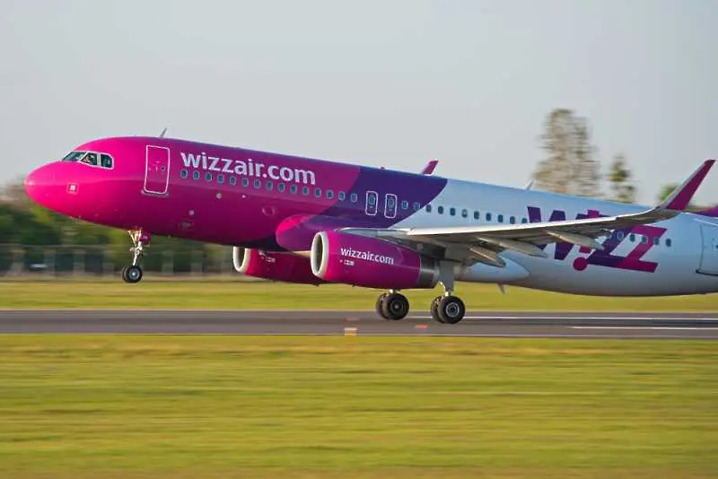 Wizz Air прекратява полети от София