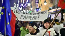 Протестите в София в снимки