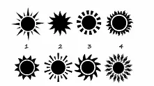 Тест: Слънцето, което изберете, ще разкрие тайните черти на вашия характер
