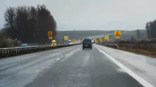 Ограничено е движението по АМ Тракия и АМ Хемус