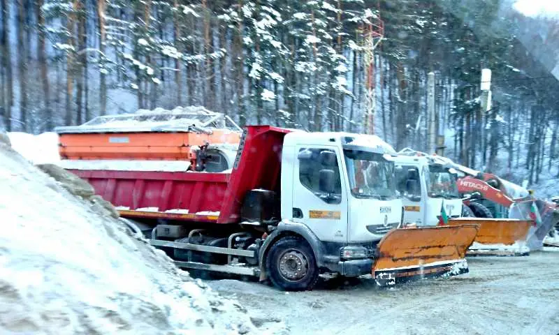 181 снегорина по улиците на София