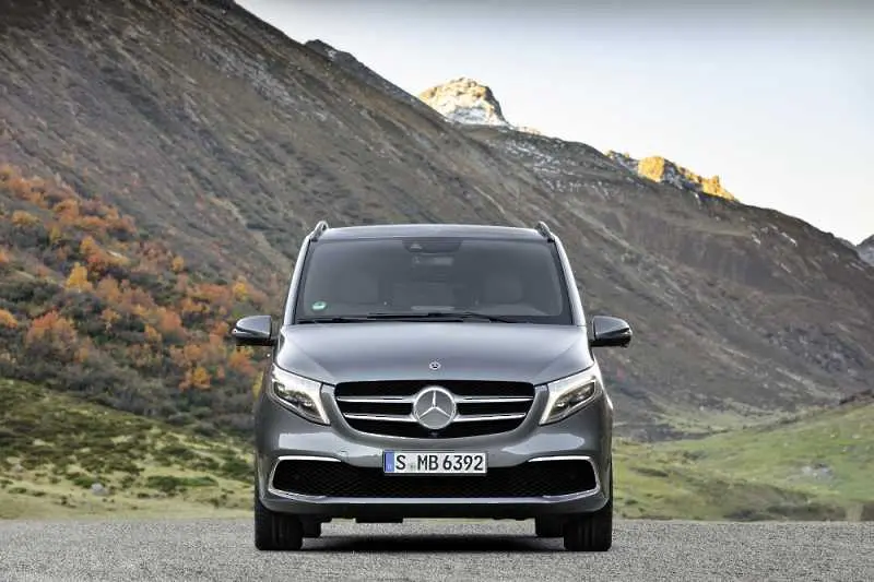 Запознайте се с новия Mercedes V-клас – модерен, икономичен, безопасен (снимки)