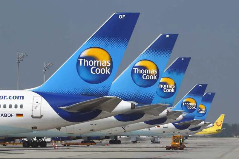 Thomas Cook пред фалит, търси спешно 200 милиона лири