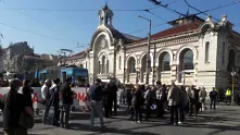 Протести за и против избора на Гешев за главен прокурор блокираха ключови кръстовища в София (снимки)