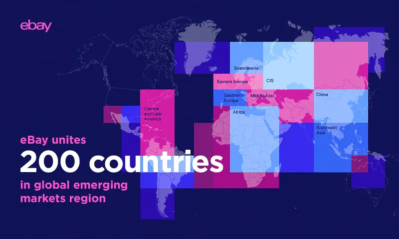 eBay формира нов пазарен регион, България също е в него