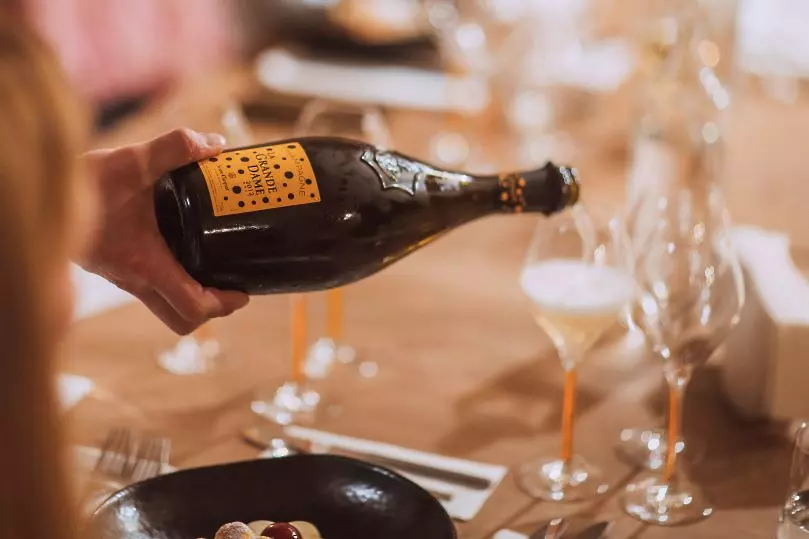 Veuve Clicquot- Вечерята в "Ahora"