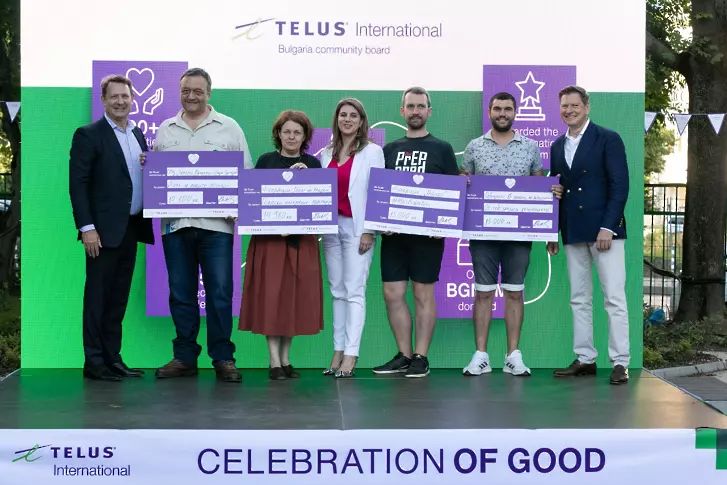 40 000 часа доброволчески труд и над 2 млн. лв. инвестирани от TELUS в Дни на подкрепата