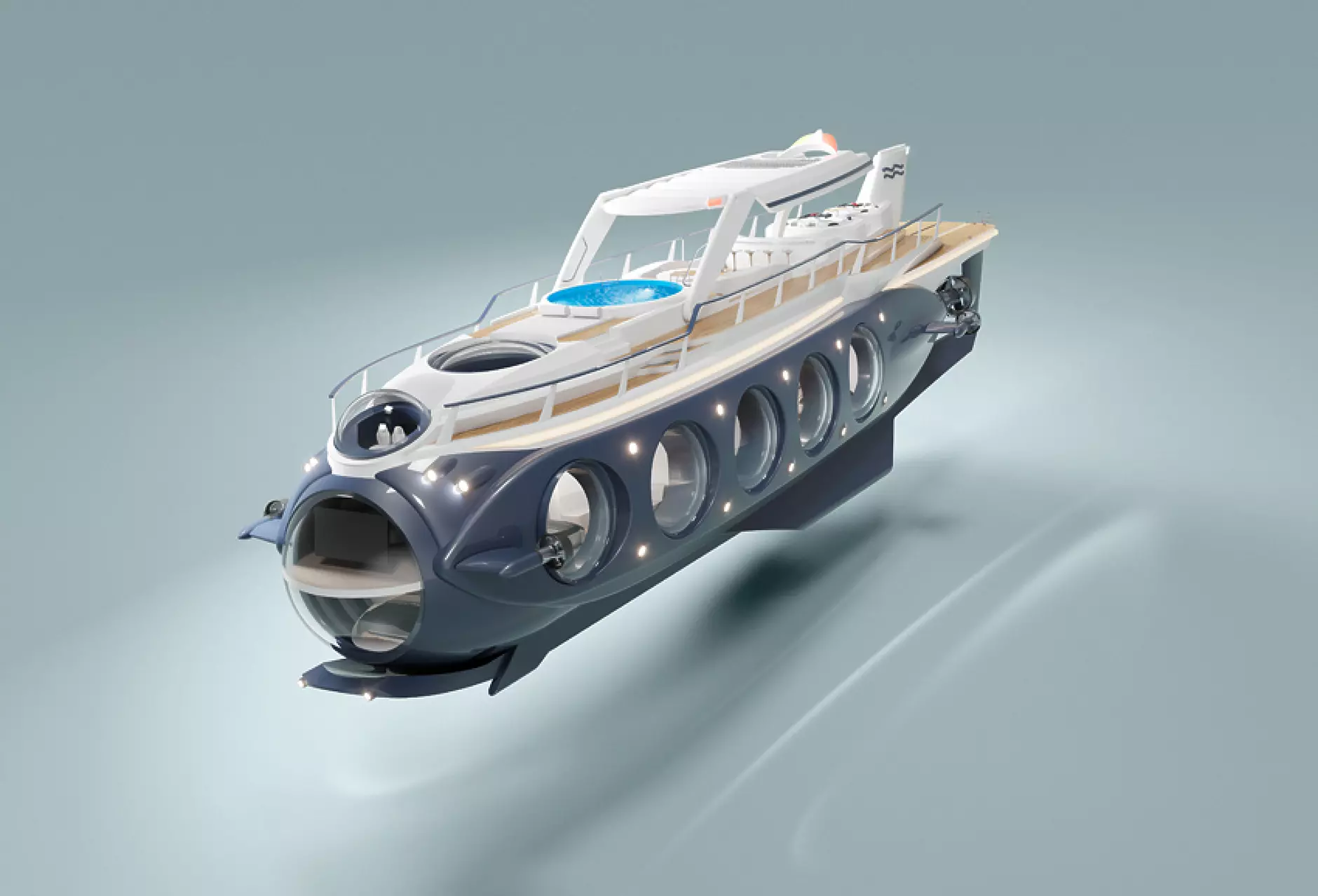 U-Boat Worx проектира подводна суперяхта Nautilus