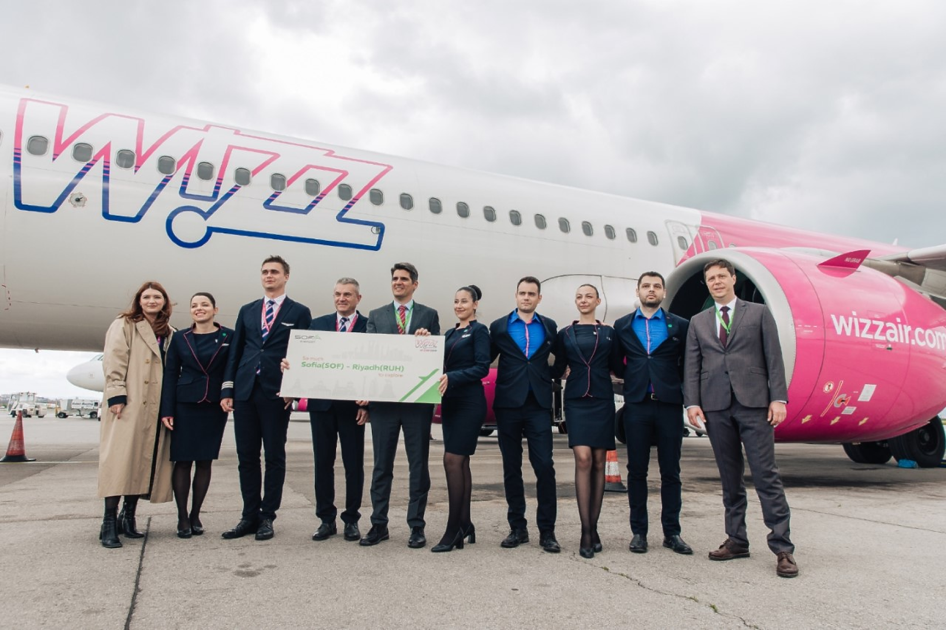 Wizz Air пусна полети до Саудитска Арабия два пъти седмично