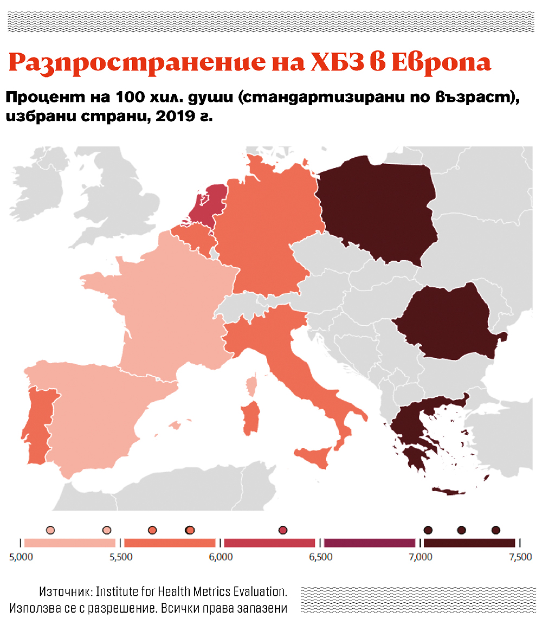 Бремето на хроничното бъбречно заболяване