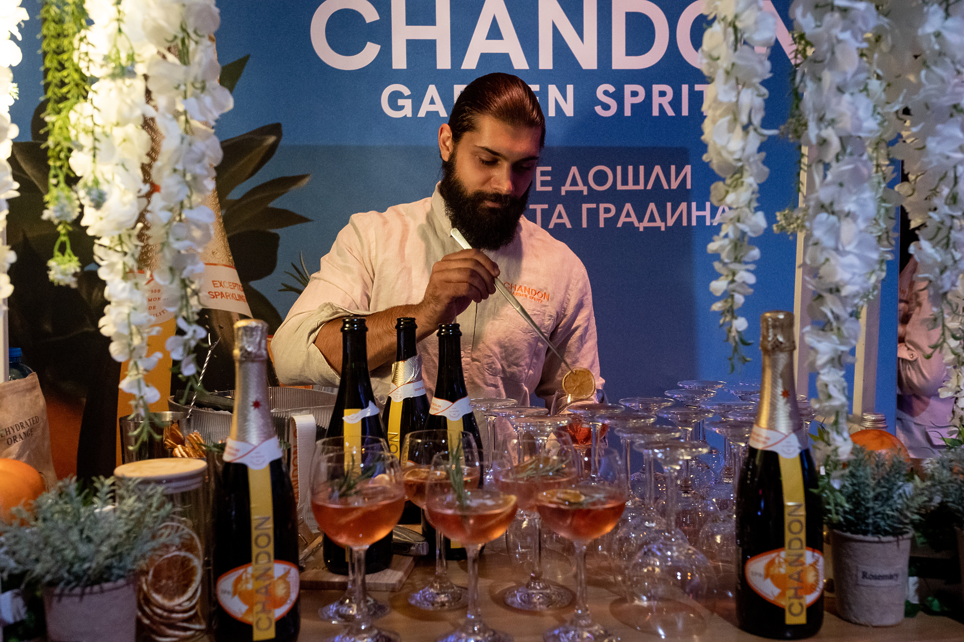  Chandon посрещнаха гостите с welcome drink